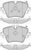 20157 BSF Комплект тормозных колодок, дисковый тормоз