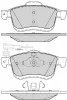 20162 BSF Комплект тормозных колодок, дисковый тормоз