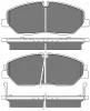 20230 BSF Комплект тормозных колодок, дисковый тормоз