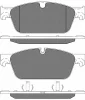 20244 BSF Комплект тормозных колодок, дисковый тормоз