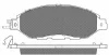 20265 BSF Комплект тормозных колодок, дисковый тормоз