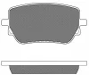 20271 BSF Комплект тормозных колодок, дисковый тормоз