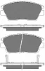 20277 BSF Комплект тормозных колодок, дисковый тормоз