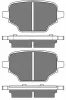 20279 BSF Комплект тормозных колодок, дисковый тормоз