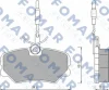FO 443981 FOMAR Friction Комплект тормозных колодок, дисковый тормоз