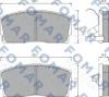 FO 447281 FOMAR Friction Комплект тормозных колодок, дисковый тормоз