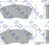 FO 484081 FOMAR Friction Комплект тормозных колодок, дисковый тормоз
