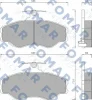 FO 638381 FOMAR Friction Комплект тормозных колодок, дисковый тормоз