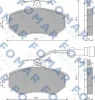 FO 670281 FOMAR Friction Комплект тормозных колодок, дисковый тормоз