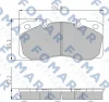 FO 870281 FOMAR Friction Комплект тормозных колодок, дисковый тормоз