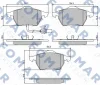 FO 907181 FOMAR Friction Комплект тормозных колодок, дисковый тормоз