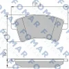 FO 931381 FOMAR Friction Комплект тормозных колодок, дисковый тормоз