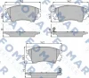 FO 936181 FOMAR Friction Комплект тормозных колодок, дисковый тормоз
