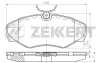 BS-1007 ZEKKERT Комплект тормозных колодок, дисковый тормоз