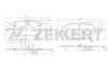 BS-1016 ZEKKERT Комплект тормозных колодок, дисковый тормоз
