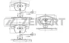 BS-1173 ZEKKERT Комплект тормозных колодок, дисковый тормоз