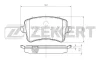 BS-1243 ZEKKERT Комплект тормозных колодок, дисковый тормоз