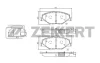BS-1251 ZEKKERT Комплект тормозных колодок, дисковый тормоз