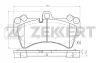 BS-1253 ZEKKERT Комплект тормозных колодок, дисковый тормоз