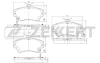 BS-1279 ZEKKERT Комплект тормозных колодок, дисковый тормоз