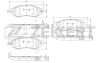 BS-1309 ZEKKERT Комплект тормозных колодок, дисковый тормоз