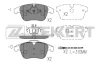 BS-1316 ZEKKERT Комплект тормозных колодок, дисковый тормоз