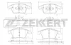 BS-1363 ZEKKERT Комплект тормозных колодок, дисковый тормоз