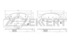 BS-1378 ZEKKERT Комплект тормозных колодок, дисковый тормоз