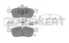 BS-1418 ZEKKERT Комплект тормозных колодок, дисковый тормоз