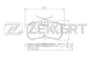 BS-1662 ZEKKERT Комплект тормозных колодок, дисковый тормоз