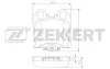 BS-1861 ZEKKERT Комплект тормозных колодок, дисковый тормоз