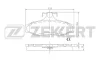 BS-1863 ZEKKERT Комплект тормозных колодок, дисковый тормоз