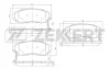 BS-1882 ZEKKERT Комплект тормозных колодок, дисковый тормоз