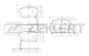 BS-1946 ZEKKERT Комплект тормозных колодок, дисковый тормоз