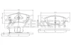 BS-2109 ZEKKERT Комплект тормозных колодок, дисковый тормоз