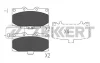 BS-2155 ZEKKERT Комплект тормозных колодок, дисковый тормоз