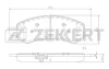 BS-2383 ZEKKERT Комплект тормозных колодок, дисковый тормоз