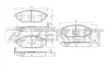 BS-2462 ZEKKERT Комплект тормозных колодок, дисковый тормоз