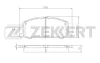 BS-2624 ZEKKERT Комплект тормозных колодок, дисковый тормоз