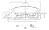 BS-2871 ZEKKERT Комплект тормозных колодок, дисковый тормоз