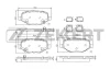 BS-3023 ZEKKERT Комплект тормозных колодок, дисковый тормоз