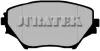Превью - JCP1514 JURATEK Комплект тормозных колодок, дисковый тормоз (фото 2)
