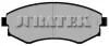 JCP1737 JURATEK Комплект тормозных колодок, дисковый тормоз