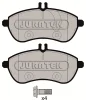 Превью - JCP1978 JURATEK Комплект тормозных колодок, дисковый тормоз (фото 2)
