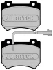JCP4206 JURATEK Комплект тормозных колодок, дисковый тормоз