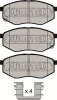 JCP8112 JURATEK Комплект тормозных колодок, дисковый тормоз