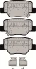 Превью - JCP8193 JURATEK Комплект тормозных колодок, дисковый тормоз (фото 2)