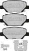 Превью - JCP8258 JURATEK Комплект тормозных колодок, дисковый тормоз (фото 2)