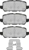 Превью - JCP8267 JURATEK Комплект тормозных колодок, дисковый тормоз (фото 2)