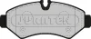Превью - JCP8578 JURATEK Комплект тормозных колодок, дисковый тормоз (фото 2)